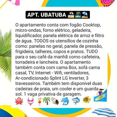 Apartamento Ubatuba - Praia Grande - 260M Da Praia Exterior photo